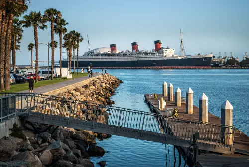 Queen Mary in Long Beach, California